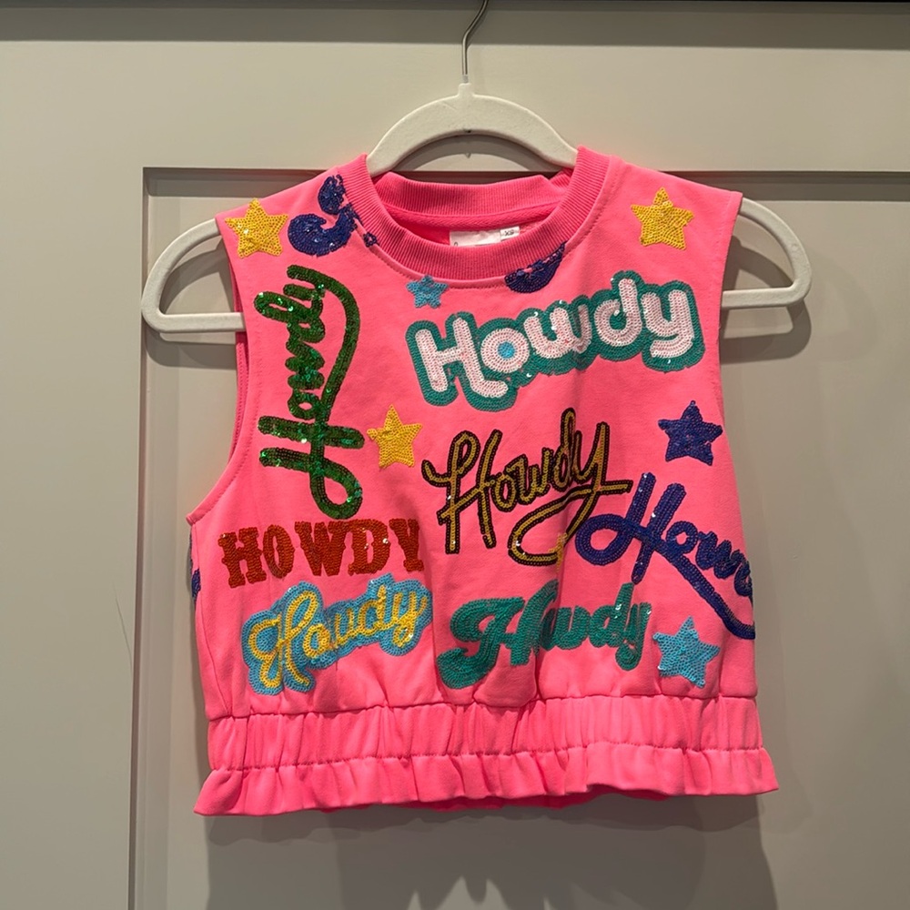 Rodeo Queen Howdy top XS